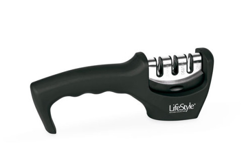 AFILADOR CUCHILLOS ACERO Y CERAMICOS LIFESTYLE 2597