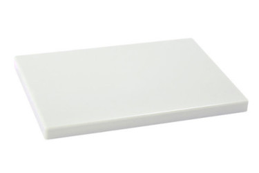 TABLA COCINA POLIETILENO 33X23X2 BLANCA  73332014  473090