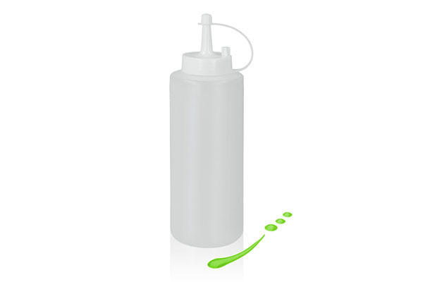 BOTELLIN PARA SALSAS PLASTICO 700 ML.  252964