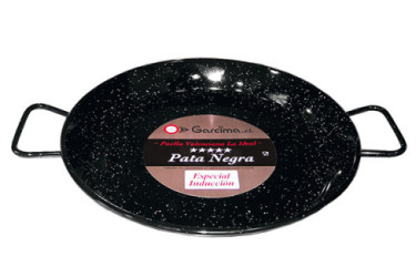 PAELLA PATA NEGRA INDUCCION ESMALTE 38 CM 4P
