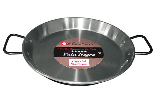 PAELLA PATA NEGRA INDUCCION PULIDA 38 CM 4P