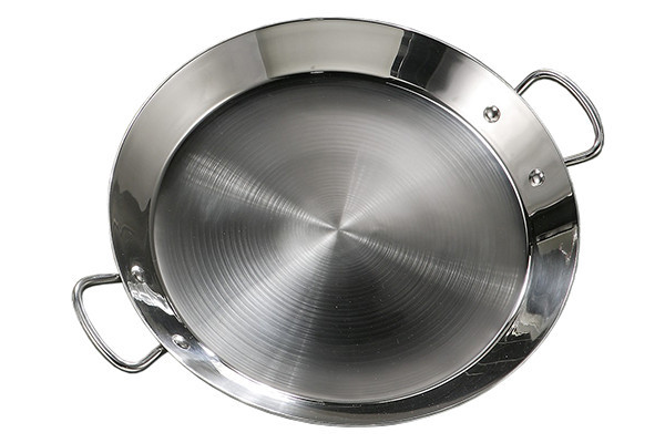 PAELLA INOXIDABLE GUISON VITRO/INDUCCION 28 CM 3 P.