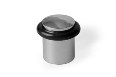 TOPE CILINDRICO 20X28MM C/TACO Y TORN. B/1 KOP T1006I MET. CROMO BRILLO