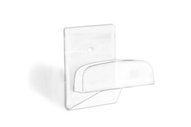 PERCHA GRANDE ADH. B/1 KOP P3003T PLASTICO  ACRILICO TRANS.