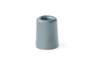 TOPE ALTO PUERTA TORNILLO 51X38MM KOP T1008G GRIS