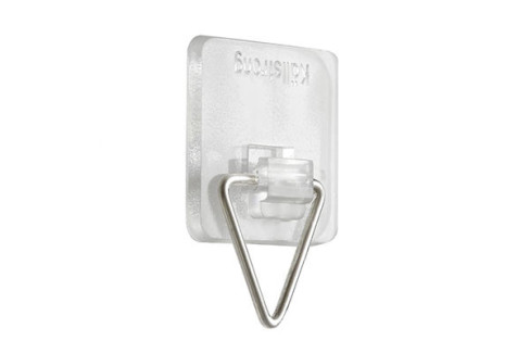 COLGADOR PLASTICO ADH.. TRANS. B/4 KOP