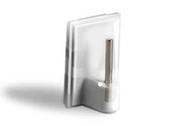 PERCHA ESPECIAL VISILLOS MED PLASTICO INOX ADH B/4 KOP P1002T TRANS.
