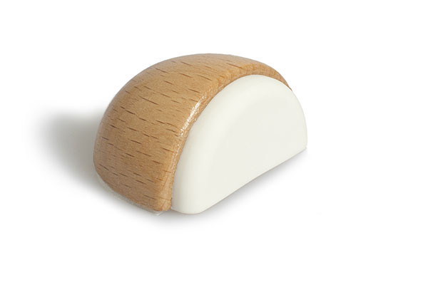 TOPE MADERA MEDIA LUNA. ADH. Y TORNILLOS B/1 KOP T1002C HAYA