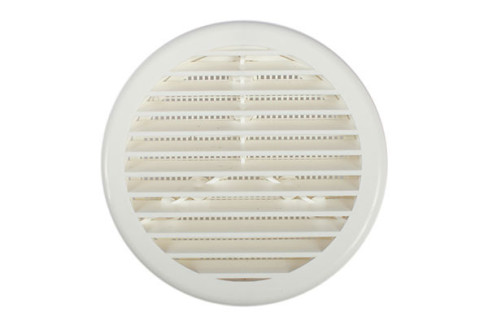 REJILLA CIRCULAR PLASTICA C/MOSQ Ø100 130MM.BLANCO B/1 KOP
