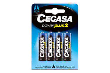 PILA SALINA POWER PLUS 2 CEGASA R6 AA (BL.4)