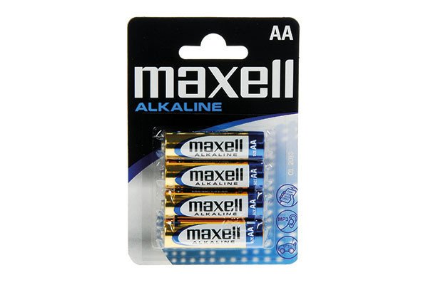 PILA ALKALINA MAXELL AA LR06 B/4