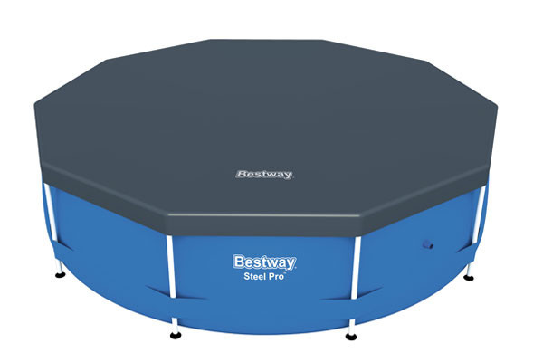 CUBIERTA PARA PISCINA ESTRUCTURA TUBO Ø366XH81 BESTWAY  472229