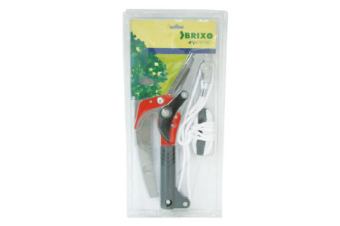 CORTARRAMAS C/SERRUCHO Y CUERDA BRIXO VERDE 35 CM  464526