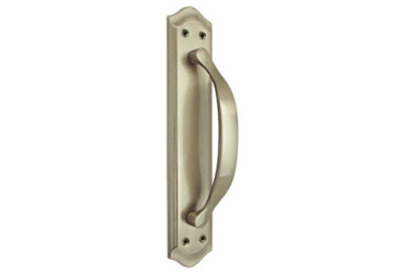 CAJA 2 MANILLON C/PLACA NIQUEL MATE JANDEL EQ-M205 256×49