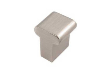 POMO NIQUEL CEPILLADO METAL 15X15MM NESU 33516  470581