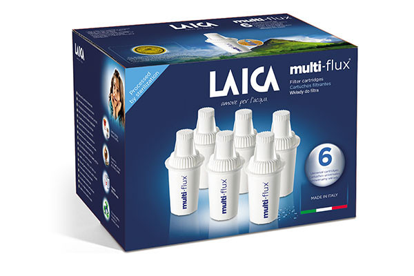 FILTRO MULTI-FLUX (CLASSIC) F6A3 BLANCO (6 UDS.) LAICA