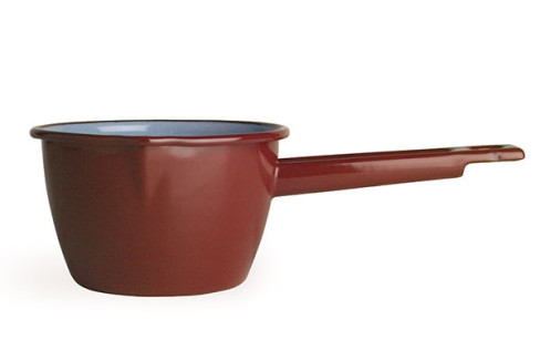 CAZO ESMALTE CLASICO TEJA 16 CM 1.4 L