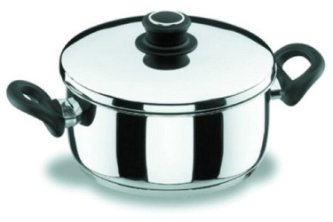 CACEROLA INOXIDABLE ESTUDIO LACOR 20 CM