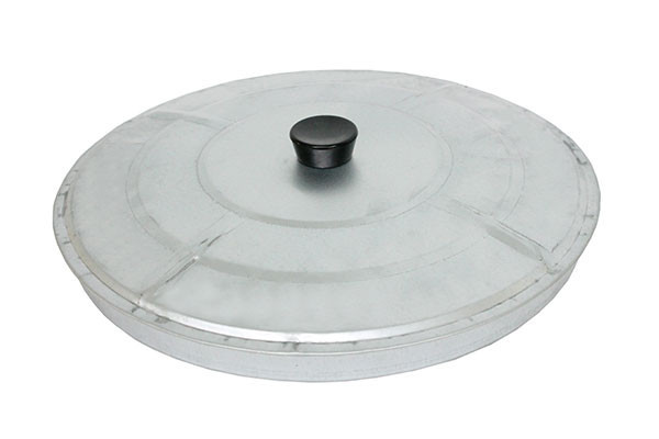 TAPA PARA CALDERETA GALVANIZADA 16 PULGADAS