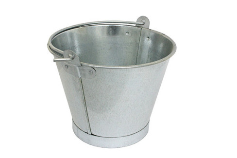 CUBO AGUA GALVANIZADO ASA LISA 8 PULGADAS  465208