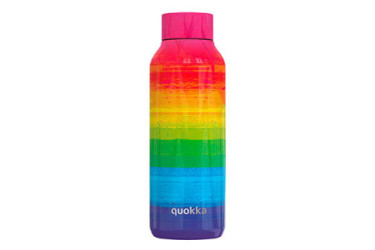 BOTELLA QUOKKA SOLID 510 ML  ARCO IRIS 11991