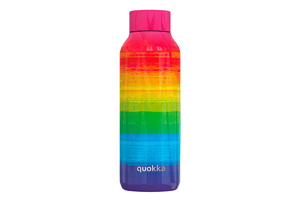 BOTELLA QUOKKA SOLID 510 ML  ARCO IRIS 11991