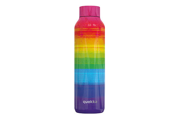 BOTELLA QUOKKA SOLID 630 ML  ARCO IRIS 12091