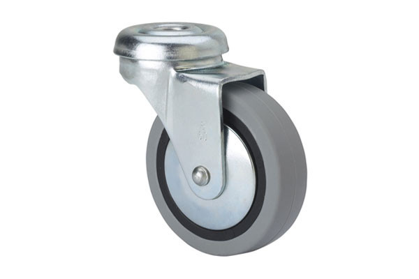 RUEDA GIRATORIA GOMA GRIS TW0154 / 601-030-4