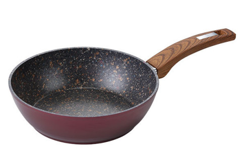 SARTEN PROFUNDA GRANIT ALUMINIO FORJADO ENEIDE 24 CMS.  801113