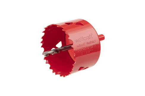 SIERRA CORONA BIM C/ADAPTADOR Y BROCA WOLFCRAFT 45 MM