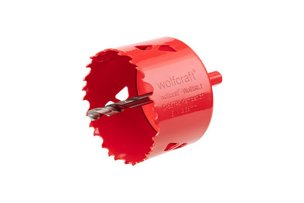 SIERRA CORONA BIM C/ADAPTADOR Y BROCA WOLFCRAFT 54 MM