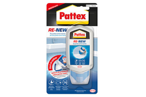 SILICONA PATTEX BAÑO SANO RE-NEW BLANCO 80 ML.