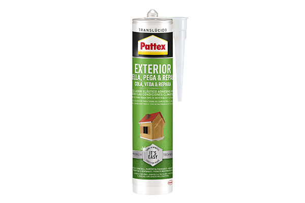 PATTEX EXTERIOR SILICONA CART. 280ML TRANS.