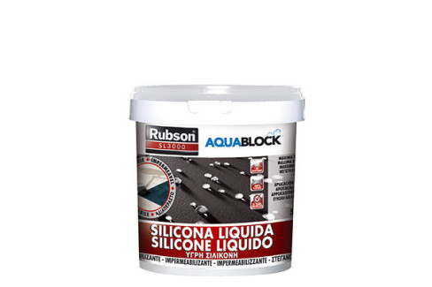 SILICONA LIQUIDA AQUABLOCK 5KG BLANCA