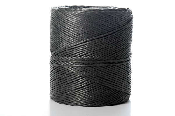 CUERDA RAFIA 600 1,7 MM. BRIXO NEGRA (BOBINA 750 GR)