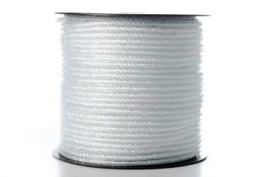 CUERDA PLASTICO REVES. 5 MM. (B.100 MT) BRIXO BLANCA  472751