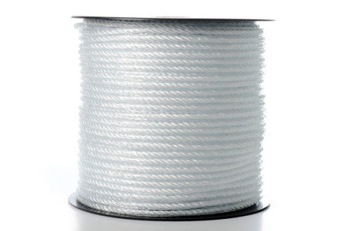 CUERDA PLASTICO REVES. 5 MM. (B.100 MT) BRIXO BLANCA  472751