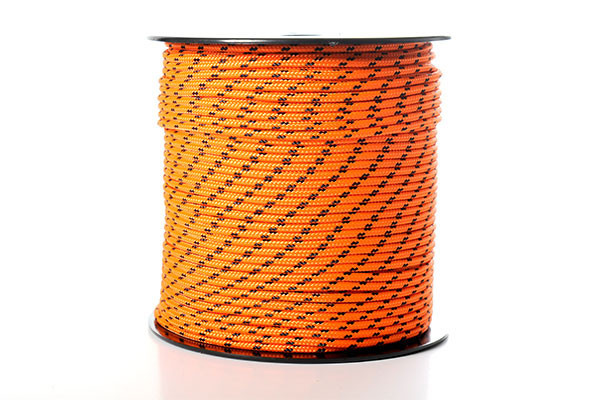 CUERDA NYLON 2.5 MM MULTICOLOR CARRETE 100 MTS. BRIXO COLORES SURTIDOS