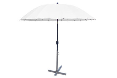 SOMBRILLA ACERO SHANGHAI 2.70 M GDLC BLANCA  800370