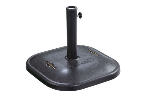 BASE SOMBRILLA CUADRADA C/ASAS 25KG GDLC NEGRA  473517  473517