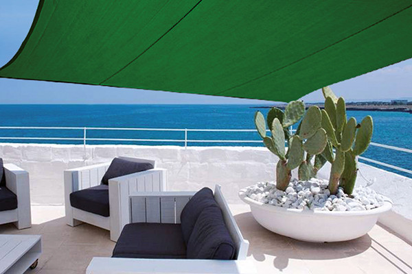 499152 VELA SOMBRA CUADRADA VERDE 3X3 MTS