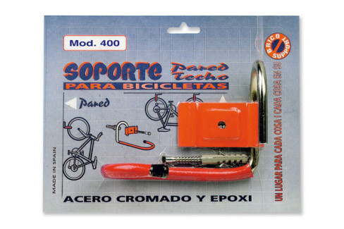SOPORTE BICICLETA TECHO-PARED REF.400 140X70X8  472892