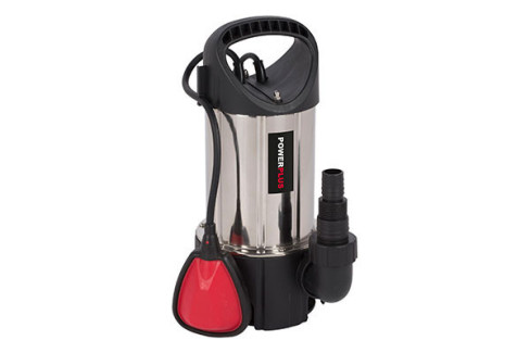 BOMBA SUMERGIBLE 400W INOX AGUAS SUCIAS POWEW67912 POWER PLUS