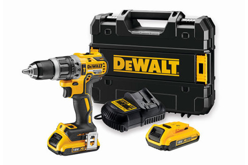 DCD796D2 TALADRO PERC. 18V DEWALT 2X2AH 70NM