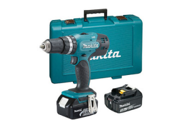 TALADRO PERCUTOR 18V LXT 2x3Ah. DHP453RFE MAKITA