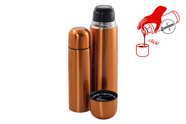 TERMO DOBLE CUERPO INOX UNIVERSE COPPER 0.75
