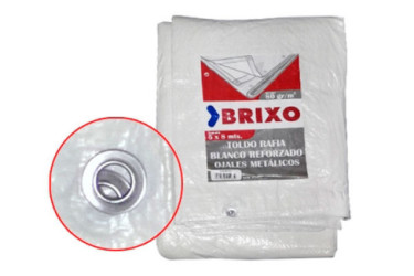 TOLDO RAFIA PLASTIF. BLANCO BRIXO 3X5  900077