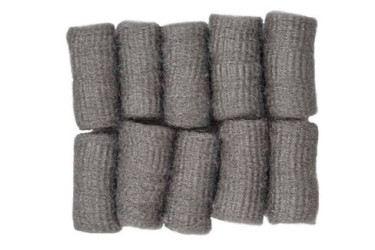 LANA DE ACERO BOLSA 10 ROLLITOS FONTANERO AKRON