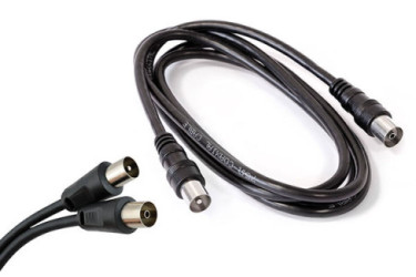 PROLONGACION TV 2,5 MT M-H NEGRA  470703