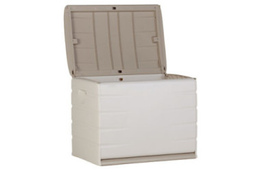BAUL RESINA BEIGE 80X61X53 PLASTIKEN 97800 260 LITROS  0.100 m3